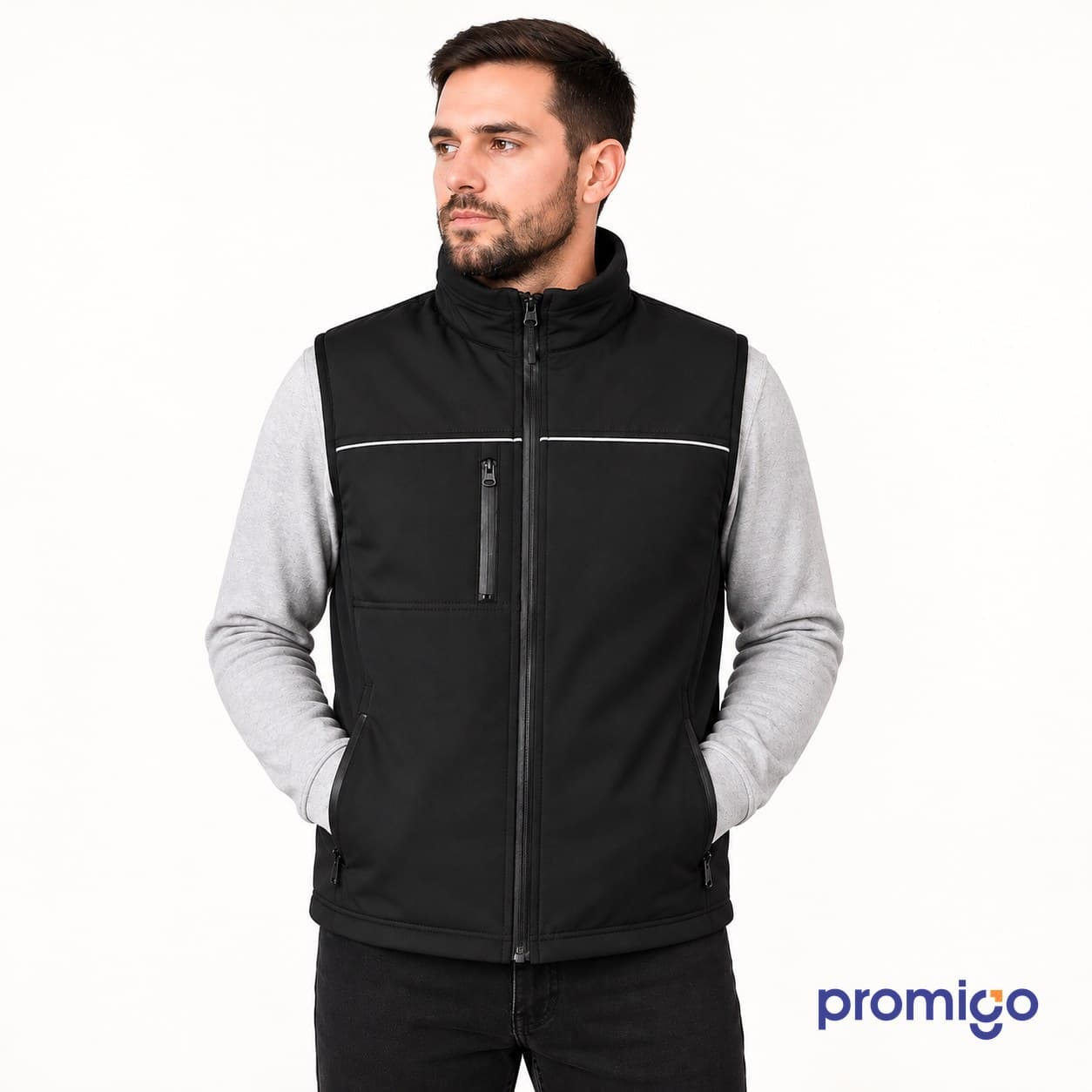 3 Cepli Softshell Yelek – görsel 2