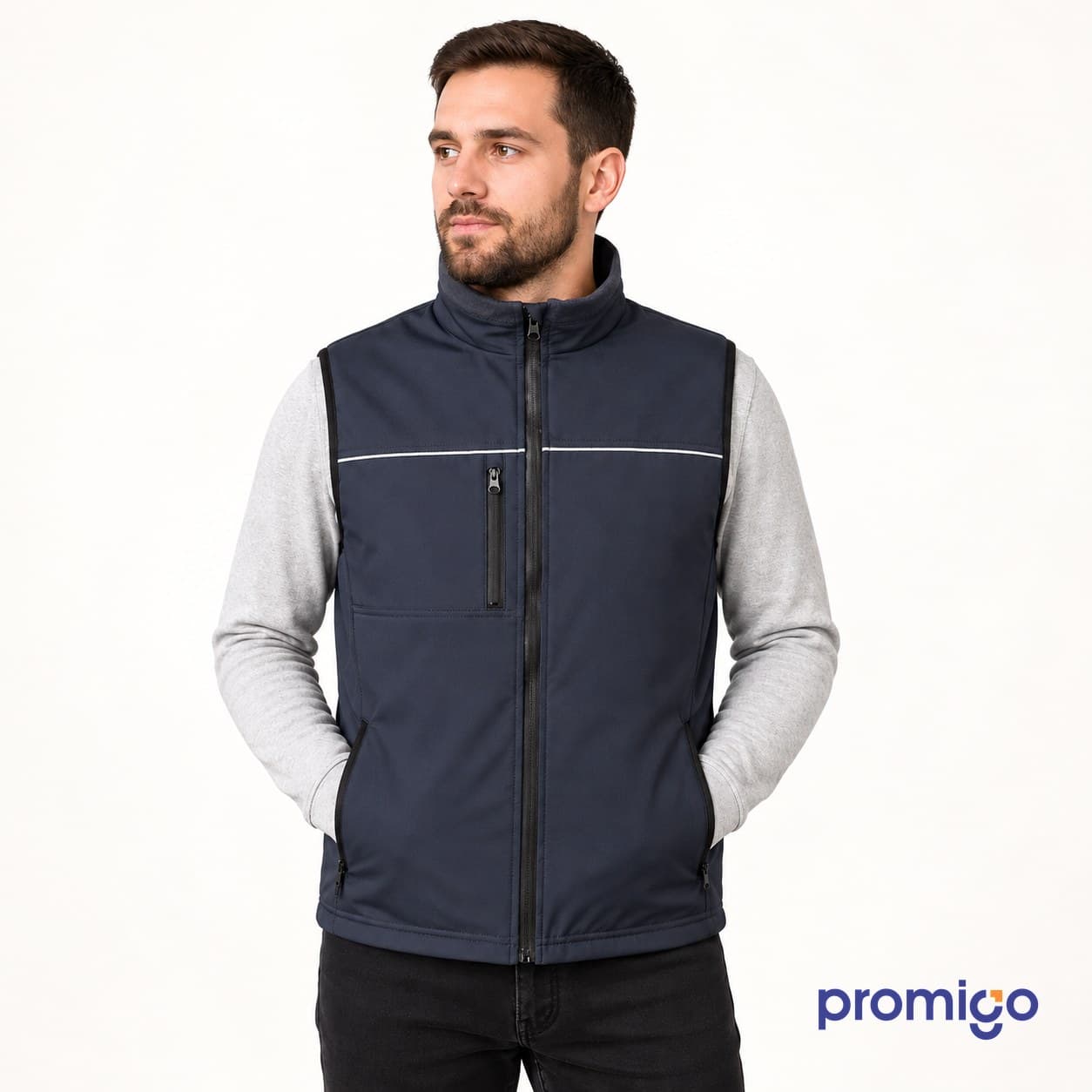 3 Cepli Softshell Yelek – görsel 4