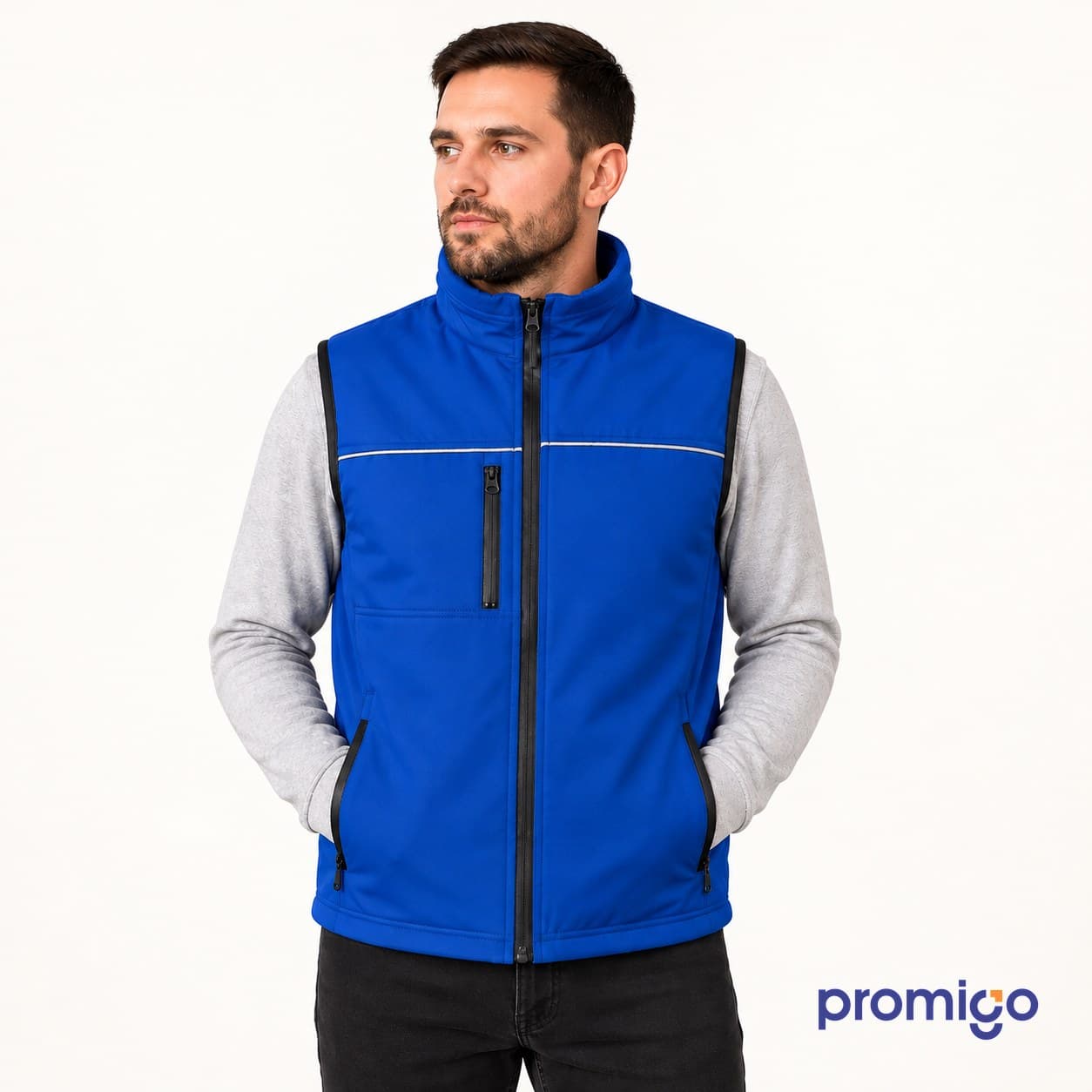 3 Cepli Softshell Yelek – görsel 5