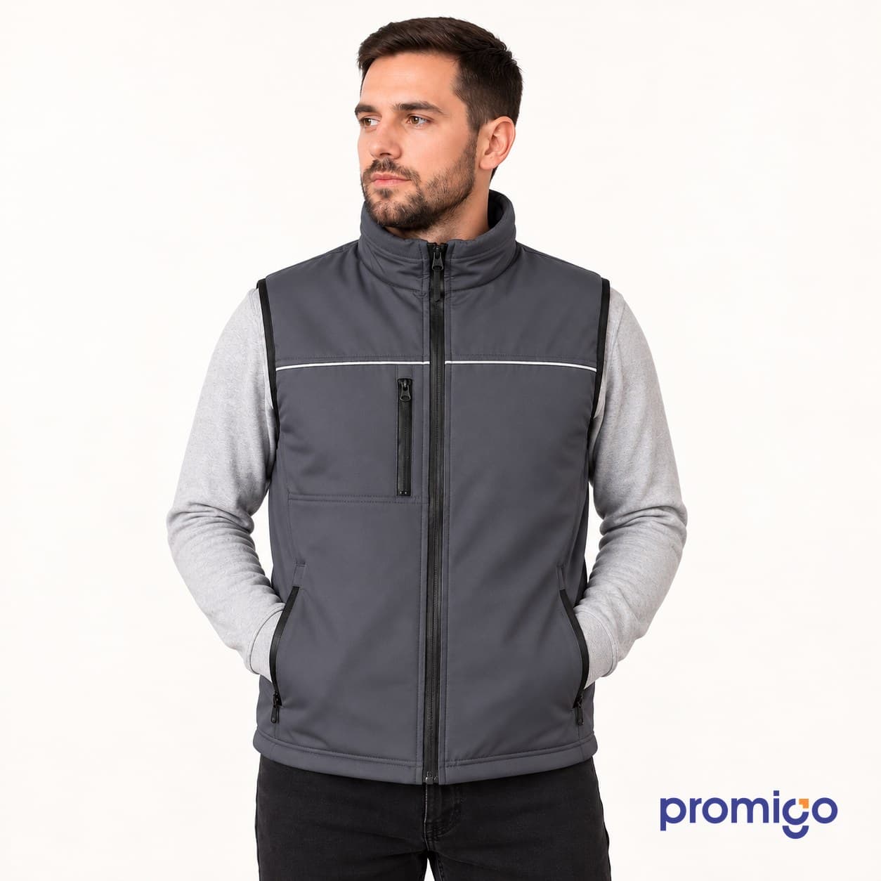 3 Cepli Softshell Yelek – görsel 6