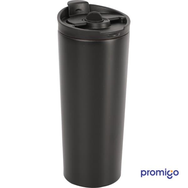 French Press Özellikli Çelik Termos 450ml – görsel 3