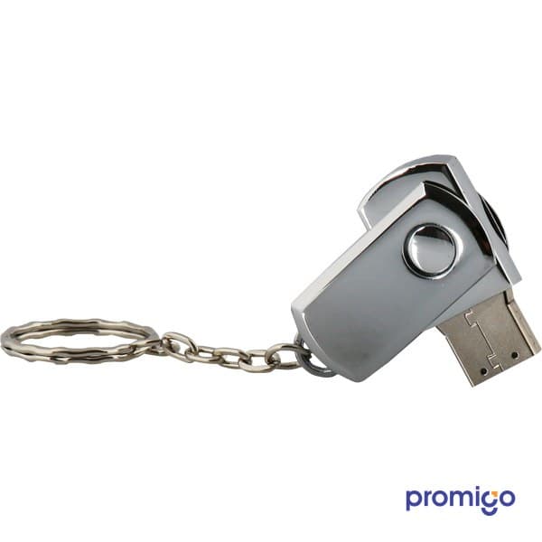Döner Kapaklı Metal 32 GB USB Bellek – görsel 4