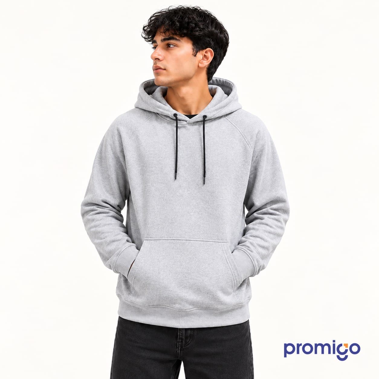 3 İplik Kapüşonlu Sweatshirt – görsel 2