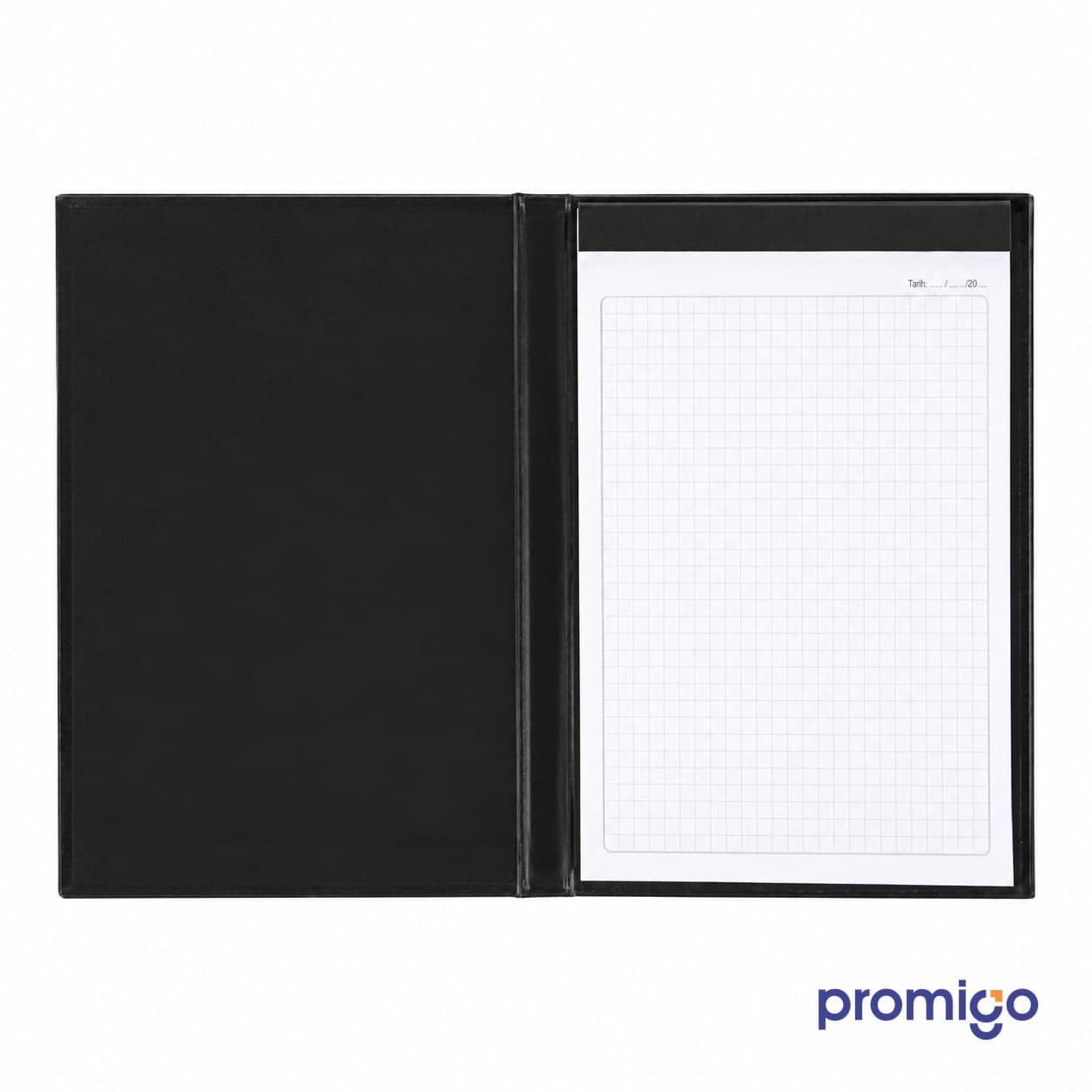 Kuşe Taslama Kapak Kareli Bloknot Defter – görsel 2