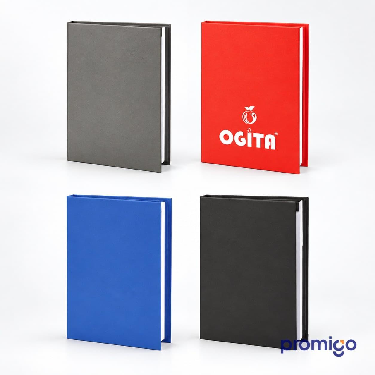 Kuşe Taslama Kapak Kareli Bloknot Defter – görsel 8