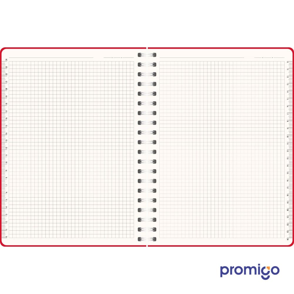 17x24 Spiralli Kareli Defter – görsel 3