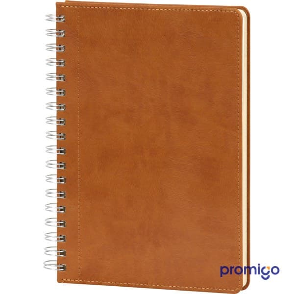 20x28 Cetvelli Spiralli Termo Deri Defter – görsel 6