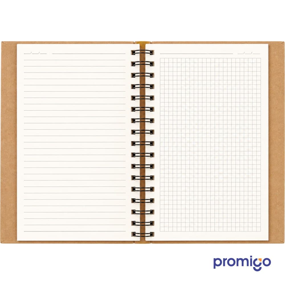 Doğa Dostu Gizli Spiralli Notebook Defter – görsel 2
