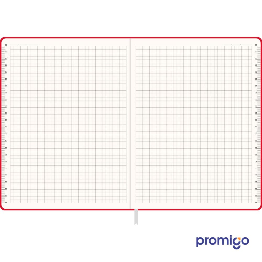 Desenli Kareli ve Cetvelli Notebook Defter – görsel 3