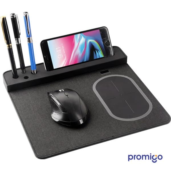 Kablosuz Wireless Şarj Özellikli Mouse Pad – görsel 2