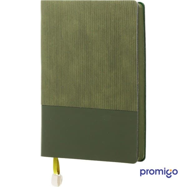 16x22 Kadife Kapak Metal Tokalı Defter – görsel 5