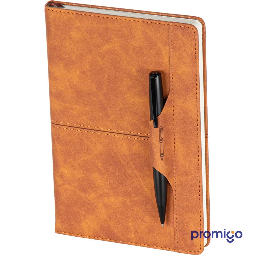 Kalem Tutuculu Deri Defter – görsel 3