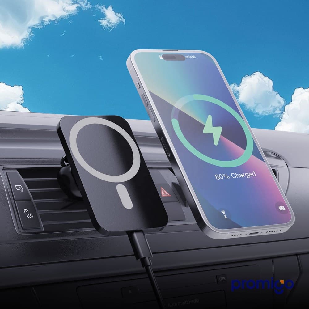MagSafe Wireless Şarj Özellikli Araç Telefon Tutucu – görsel 2