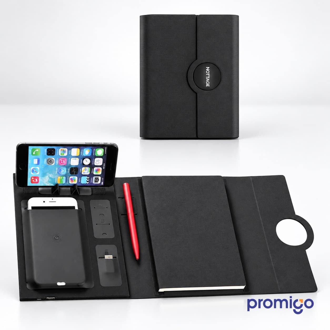 Powerbank 5000 mAh Wireless Defter Organizer
