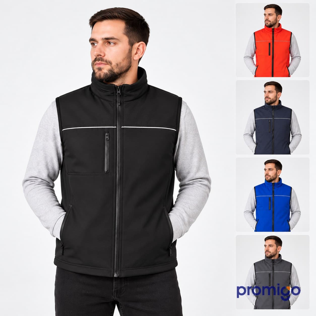 3 Cepli Softshell Yelek