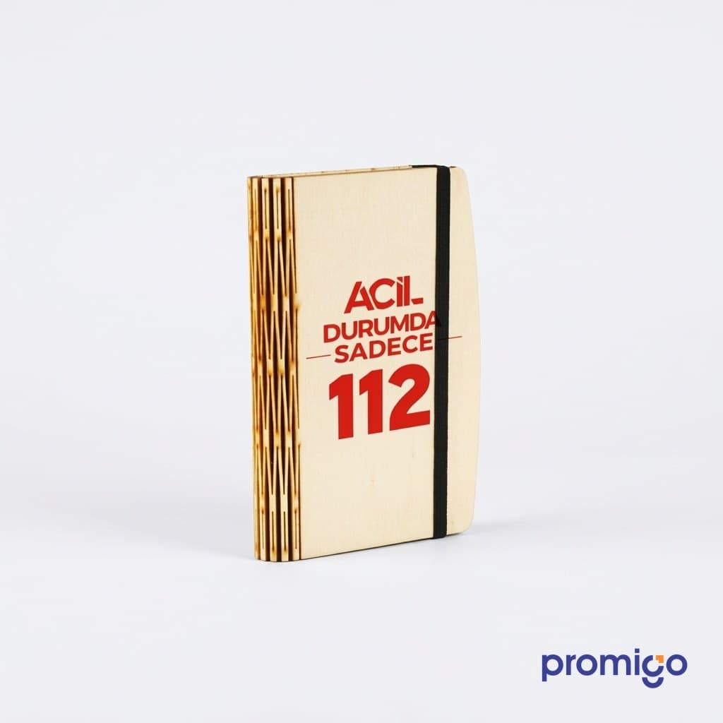 Ahşap Notluk Defter 50 Yaprak