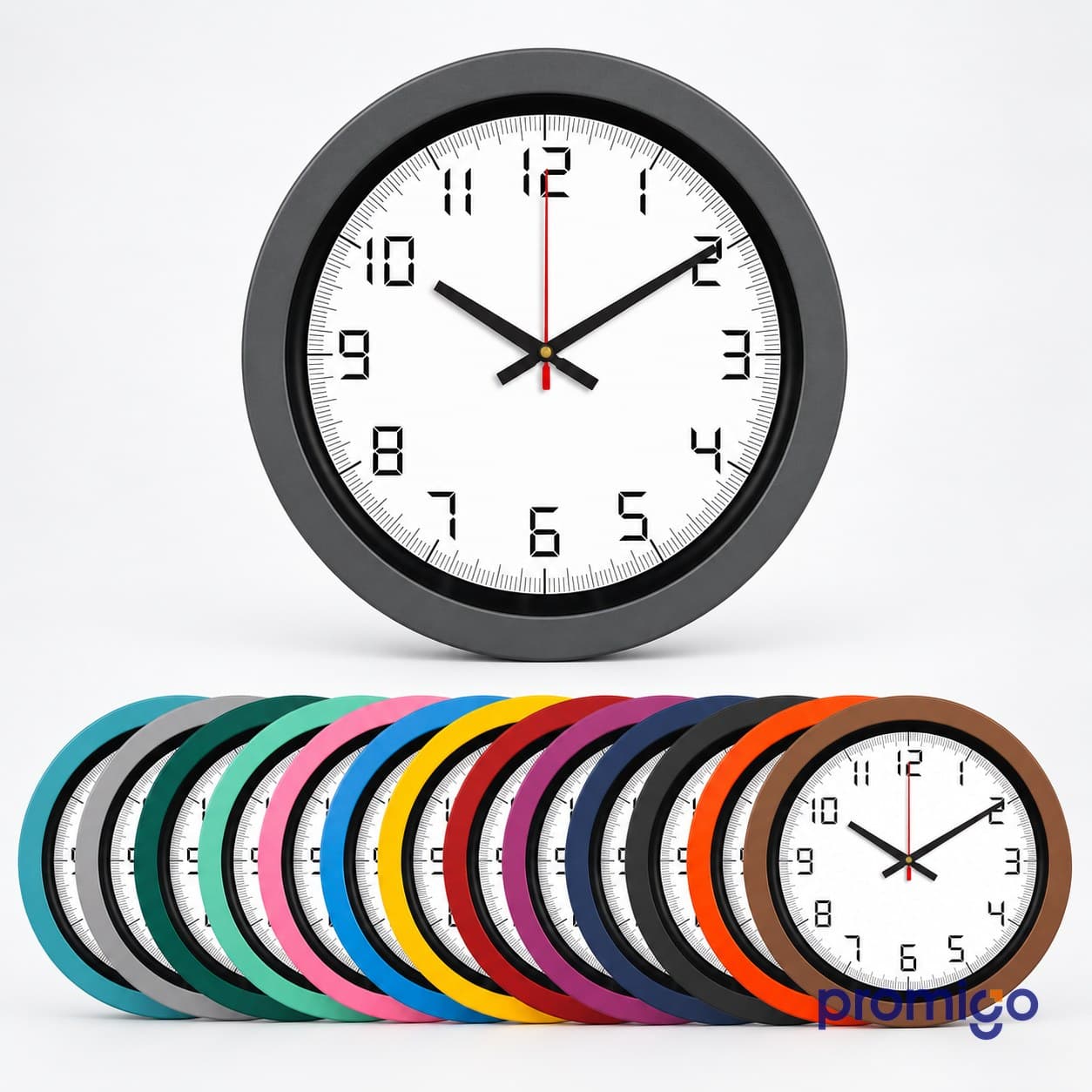 Plastik Duvar Saati 40 cm