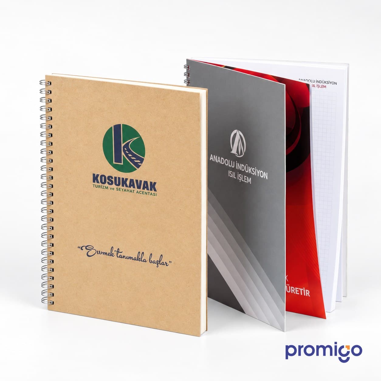 Spiralli Sıvama Kapak Defter