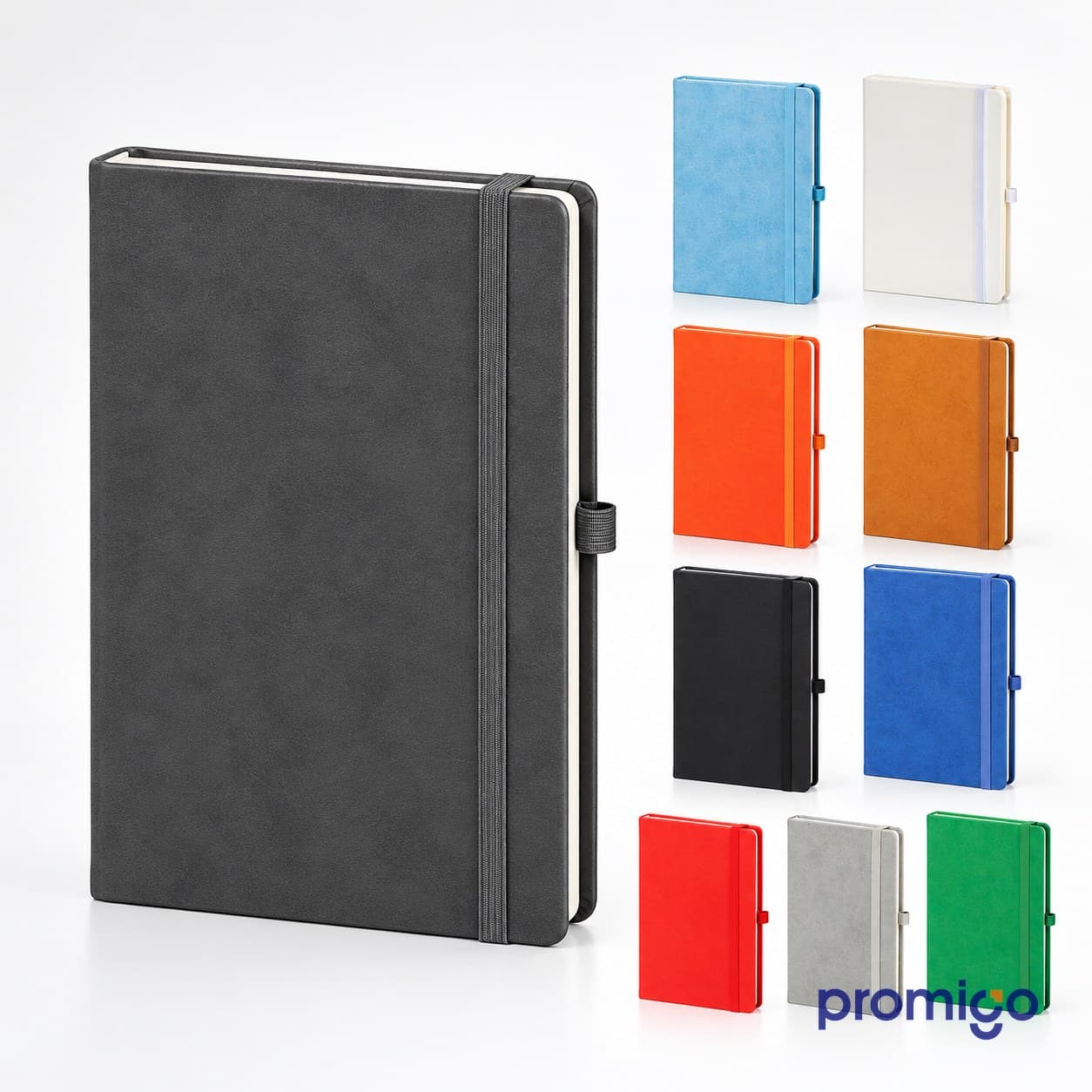 13x21 cm Termo Deri Kapaklı Tarihsiz Defter