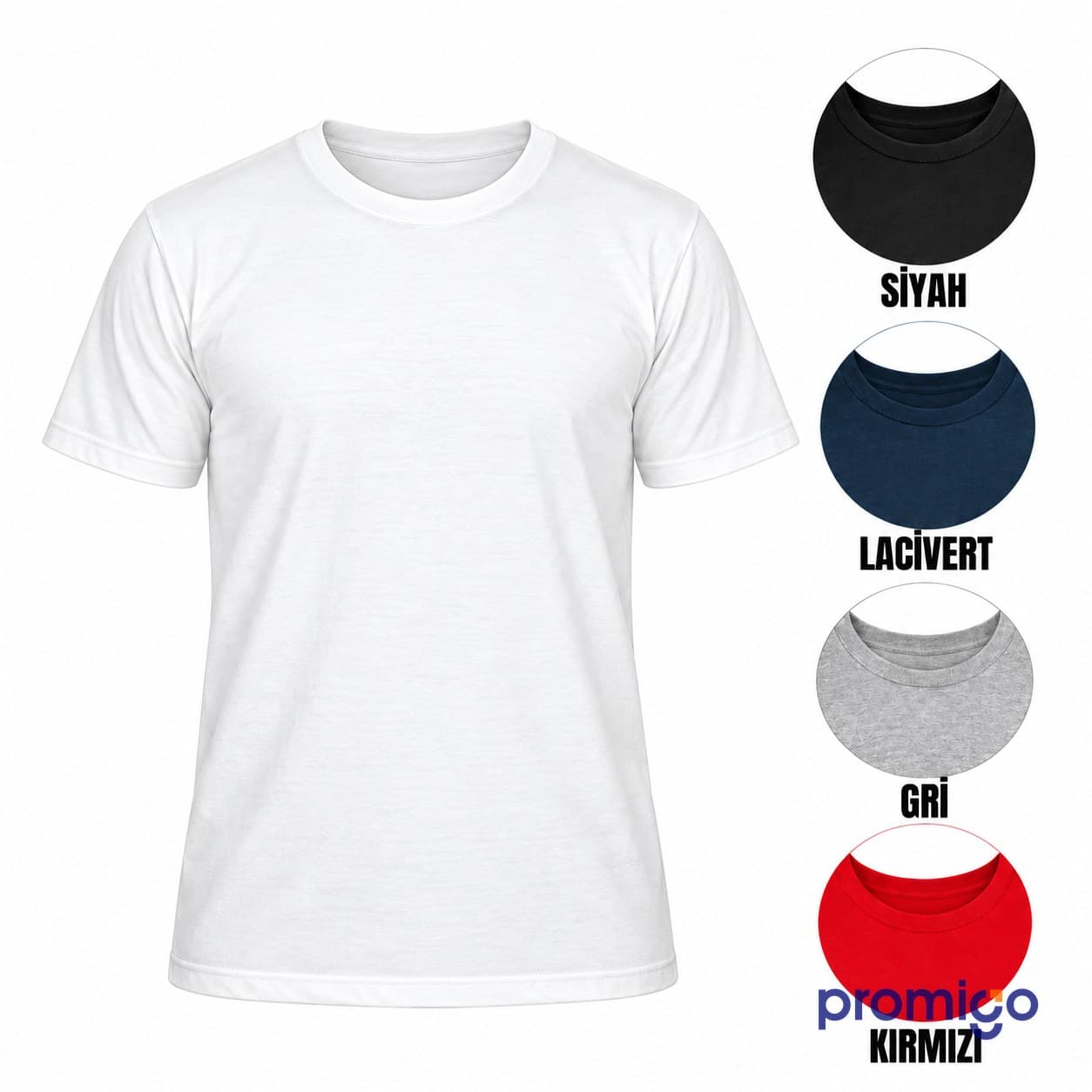 Logo Baskılı Promosyon T-Shirt