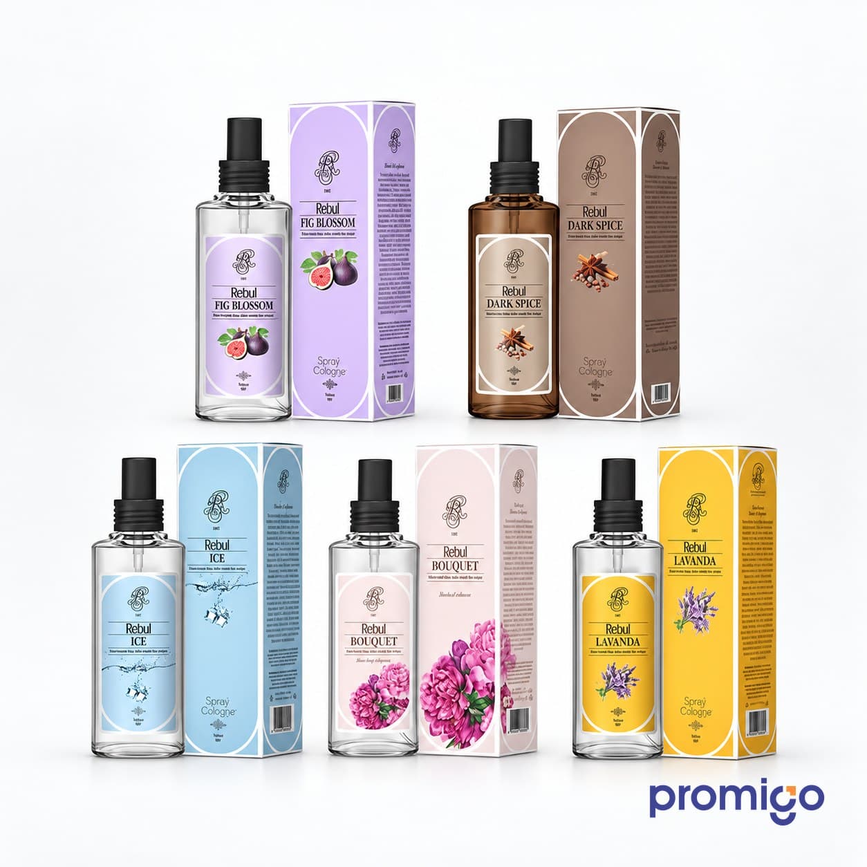 Rebul Cam Şişe Sprey Kolonya 100 ml