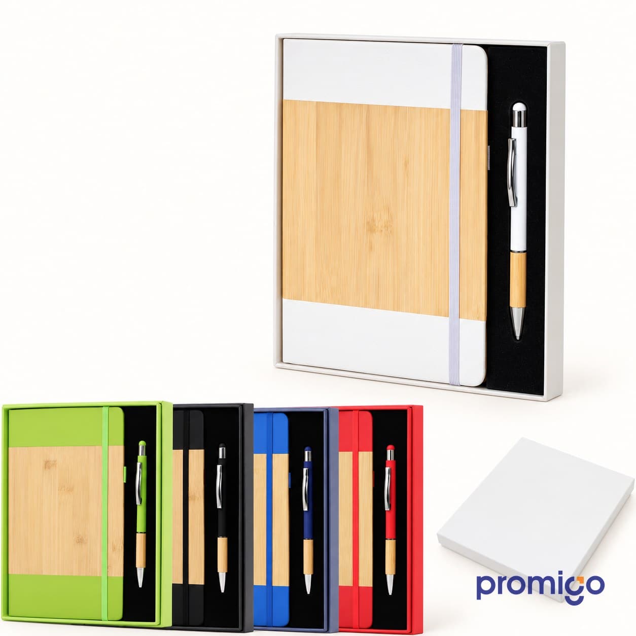 Bambu Defter ve Kalemli Özel Kutulu Set