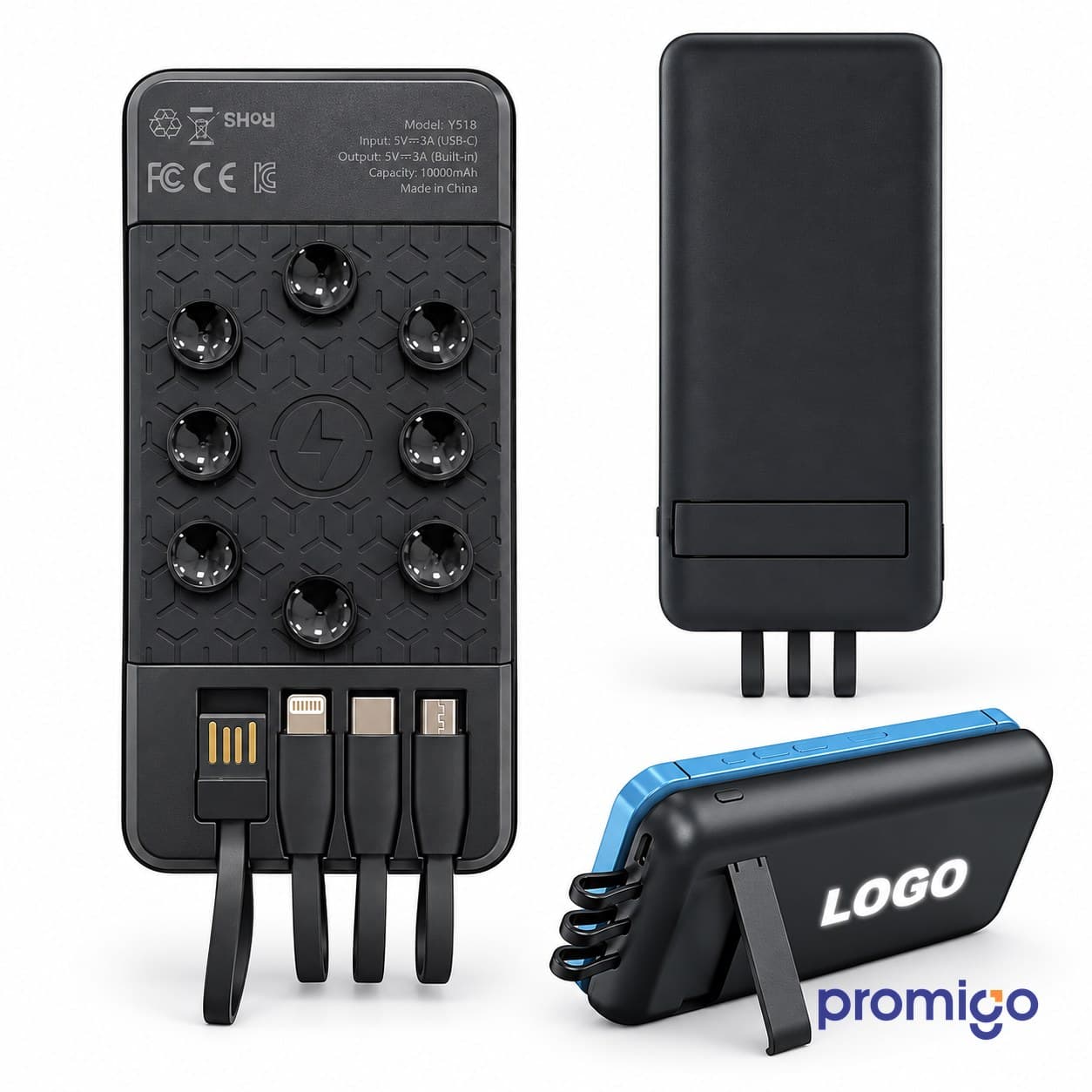 Standlı ve Vakumlu Wireless Powerbank