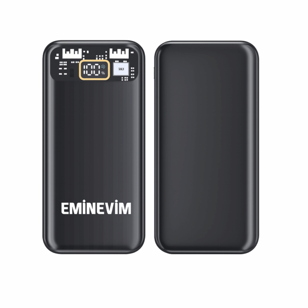 MG16959 - LCD Ekranlı 10000 mAh Mobil Sarj Cihazı Powerbank