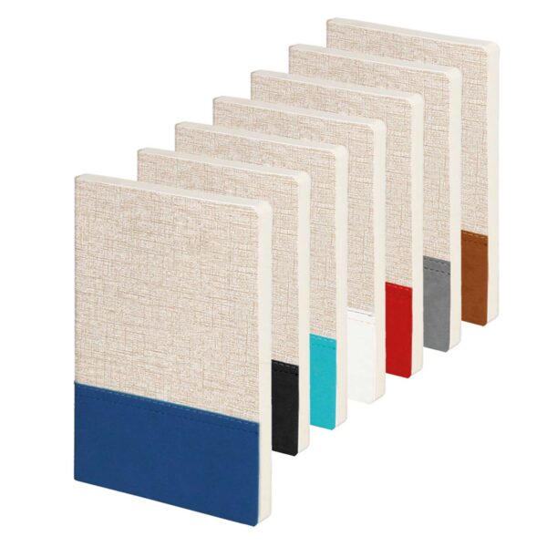 MG15950 - Çift Renk Denim Kapak Defter