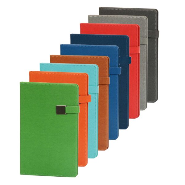 MG16333 - 13x21 Denim Kapak Tokalı Defter
