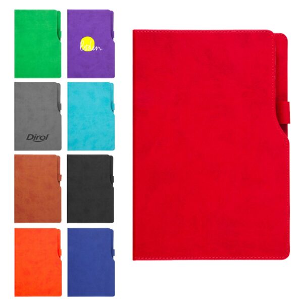 MG17078 - 15x21 Termo Deri Kapaklı Sert Kapak Defter