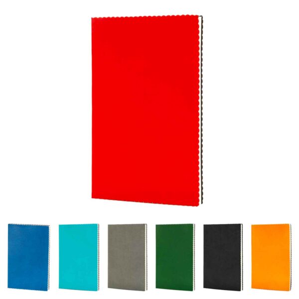 MG17057 - 14x21 Kenarı Tırtıklı Termo Deri Defter