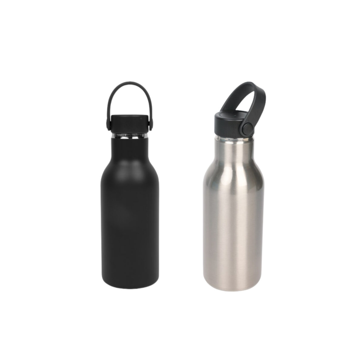MG17030 - Paslanmaz Çelik Tutacaklı Termos 360 ml - Görsel 1