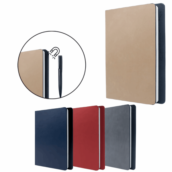 MGİ6553- Mıknatıslı Sert Kapaklı Defter 14,2 x 21