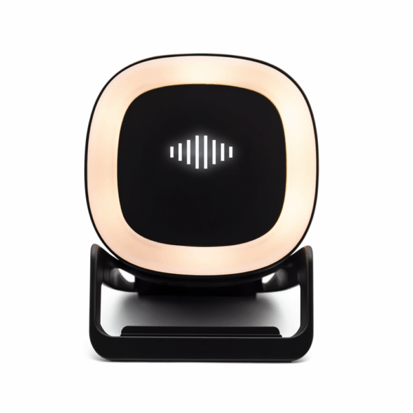 MGG1908- LED Logo Özellikli Lamba, Bluetooth Speaker ve Wireless Şarj