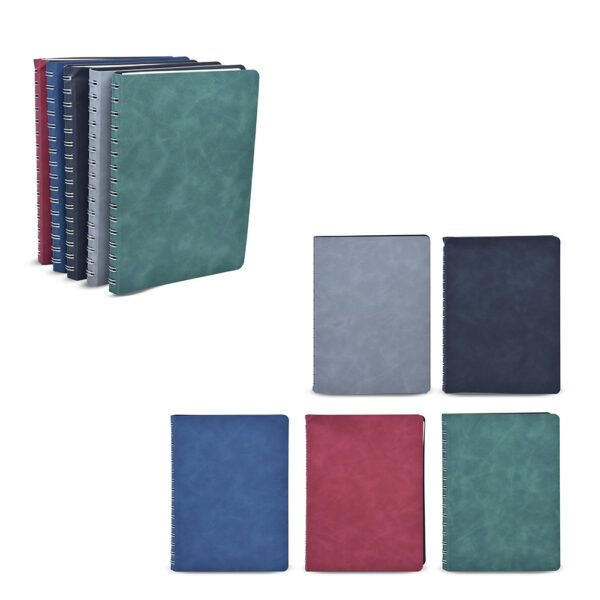 MG165549 - Yumuşak Kapaklı Spiralli Defter 14,4 x 21,2 cm
