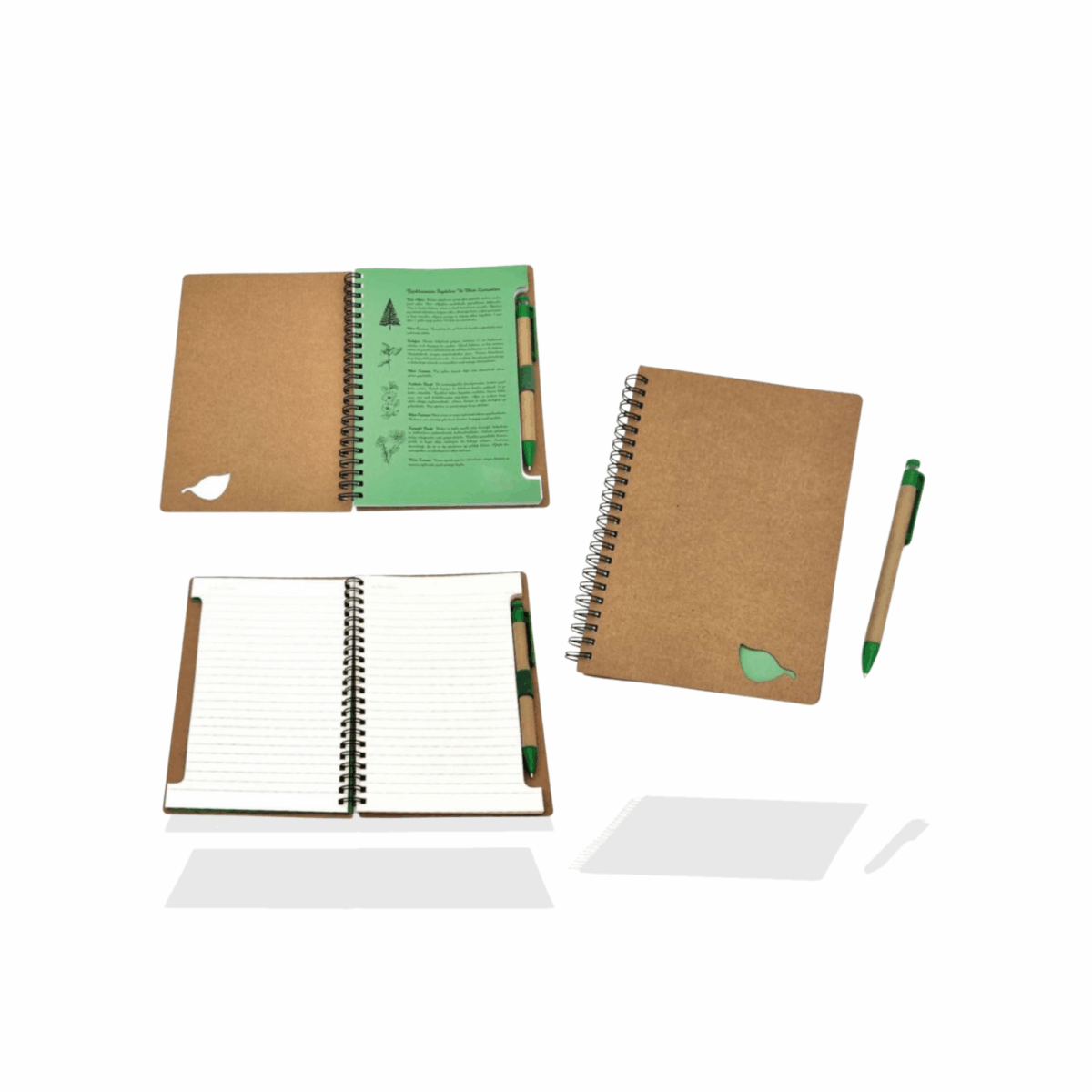 MG11150 -  Spiralli Tohumlu Defter ve Tükenmez Kalem - Görsel 1
