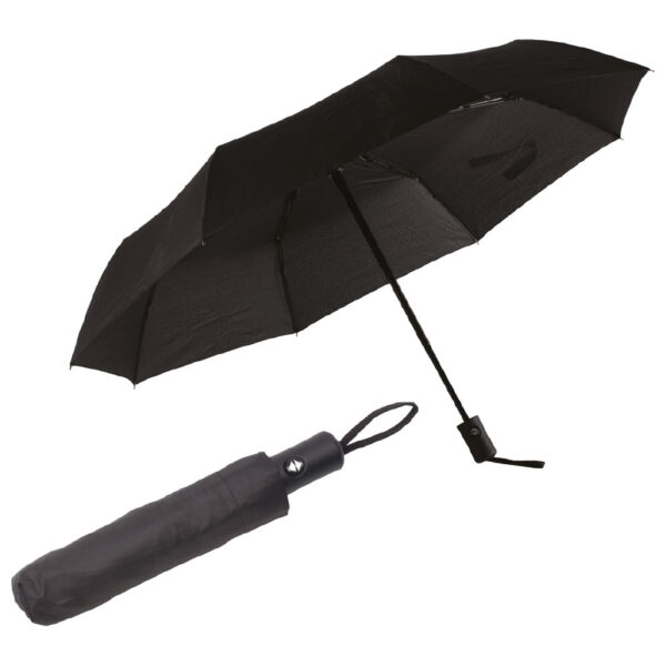 MG187709 - Rubber Saplı Katlanır Şemsiye