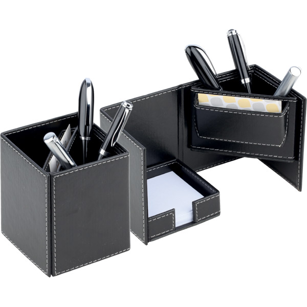 MGE3136 - Deri Masaüstü Organizer
